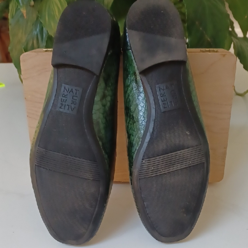 Naturalizer Emerald Snake Pattern Slip-On Loafers - Picture 6 of 10